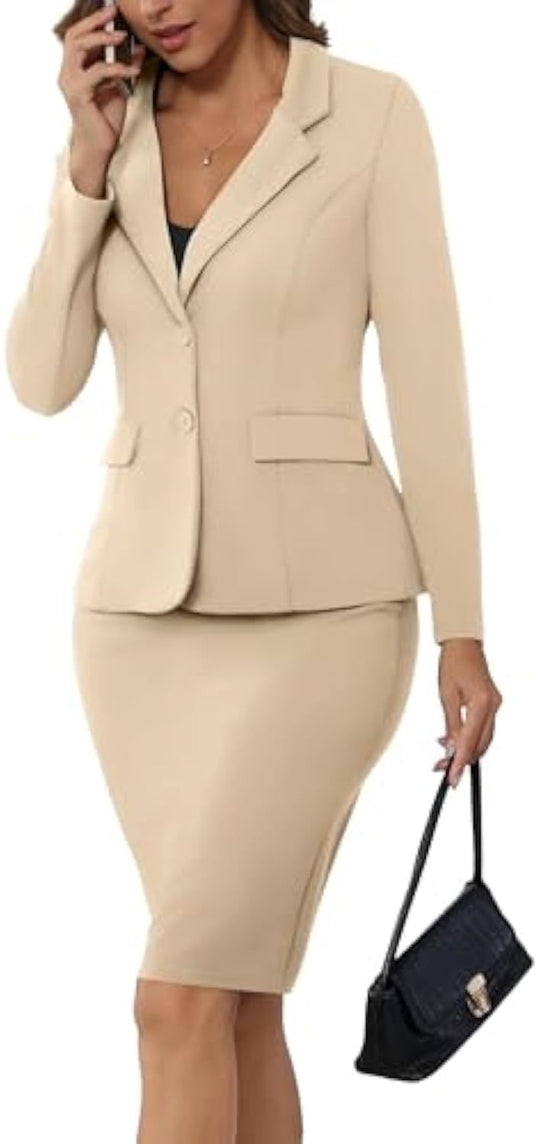 Damen Elegantes Business-Kleidung Set Shop Nory