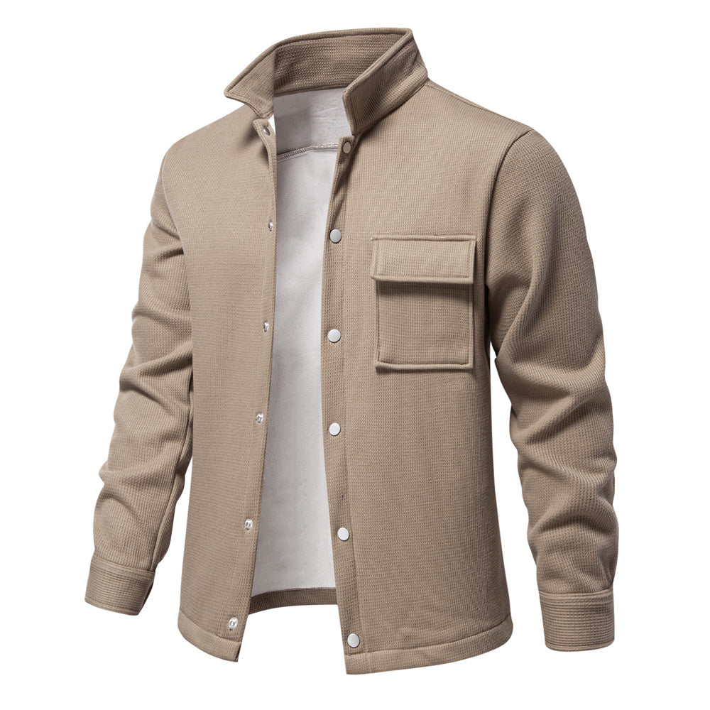 Herren Schulterjacke aus hochwertigem Thermostoff