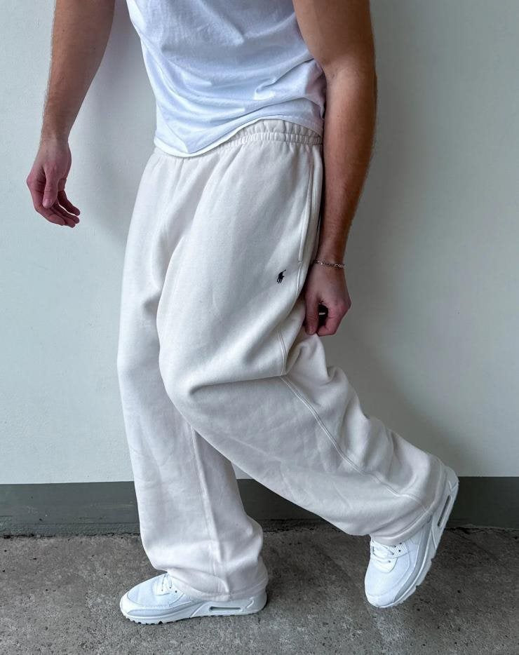 Herren Weite Baggy-Sweathose mit elastischem Bund und Sticklogo Shop Nory