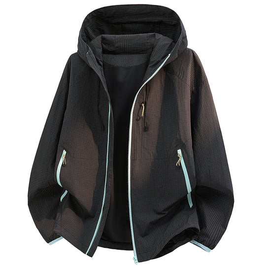 Damen Wasserabweisende Übergangsjacke mit Kapuze Shop Nory