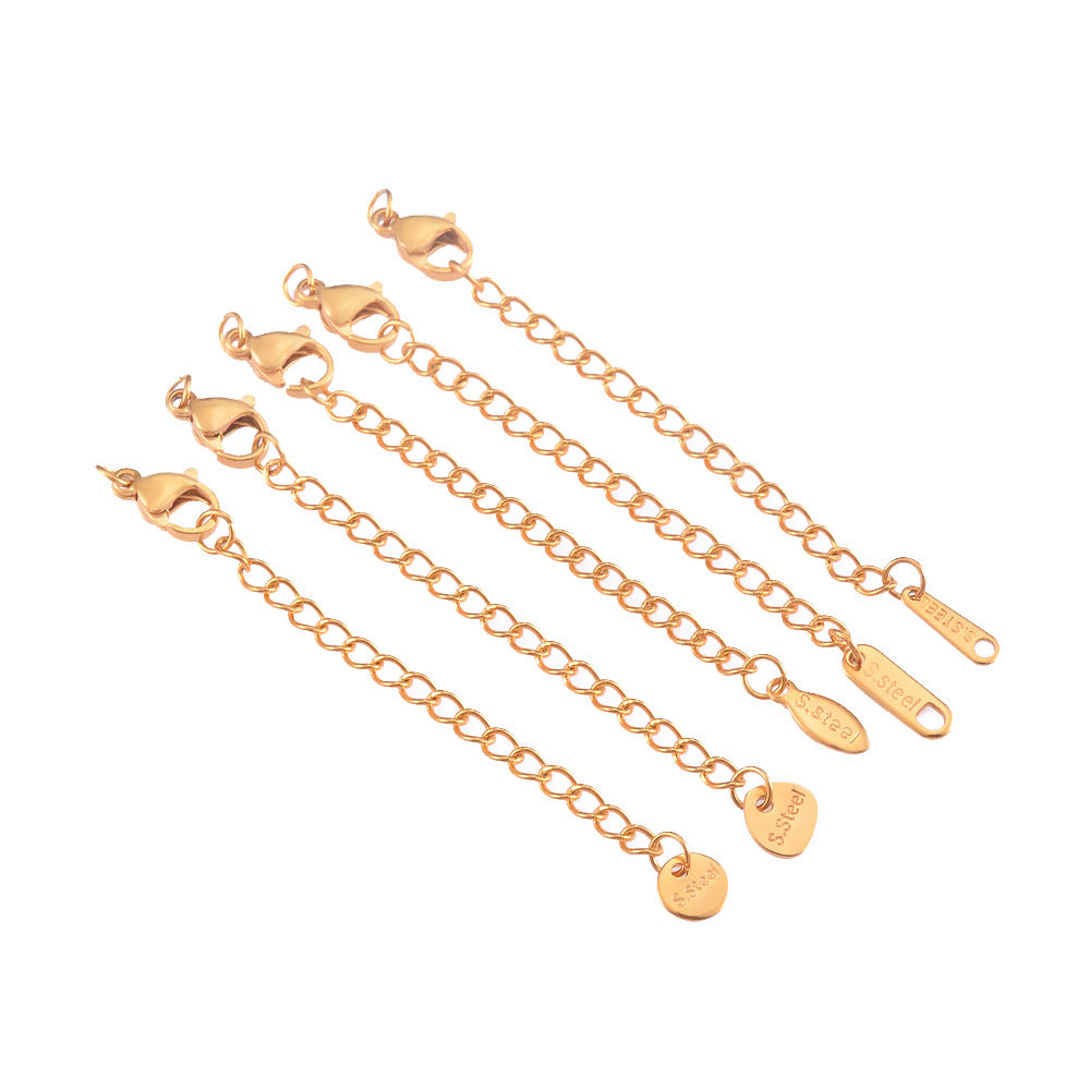 Damen verstellbare Kettenverlängerung aus hochwertigem Edelstahl Shop Nory