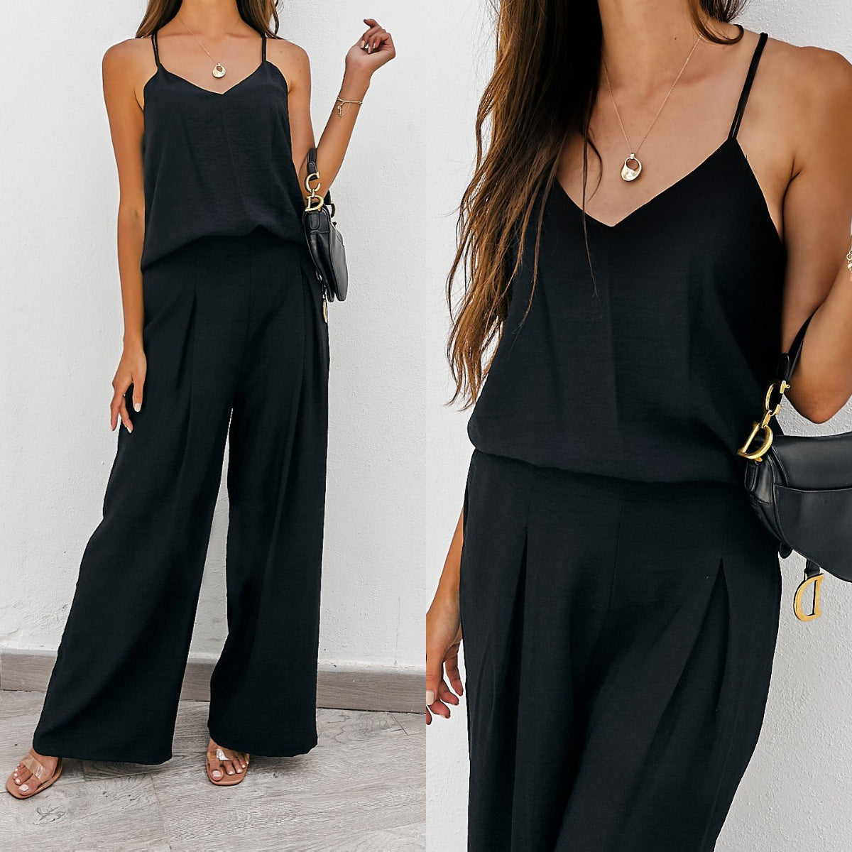 Damen luftiges Lagenlook Ensemble Shopnory
