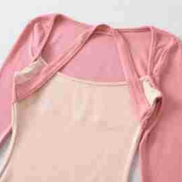 Damen Figurbetontes Layering-Top mit integriertem Bolero-Ärmel und Neckholder-Detail Shop Nory