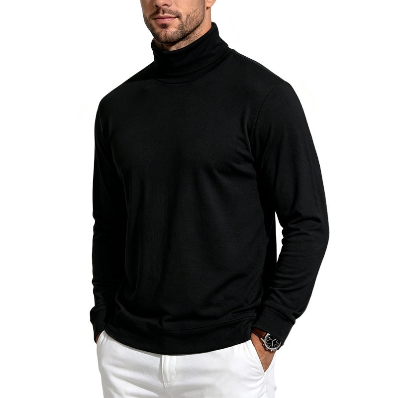 Herren Feinstrick‑Rollkragenpullover mit schmaler Silhouette und elastischen Bündchen Shop Nory