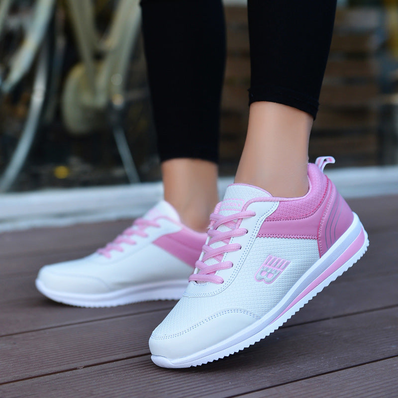 Damen Leichter Freizeit- und Walkingsneaker mit atmungsaktivem Obermaterial und ergonomischer Komfortsohle Shopy Nory