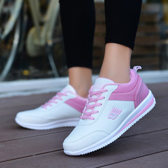 Damen Leichter Freizeit- und Walkingsneaker mit atmungsaktivem Obermaterial und ergonomischer Komfortsohle Shopy Nory