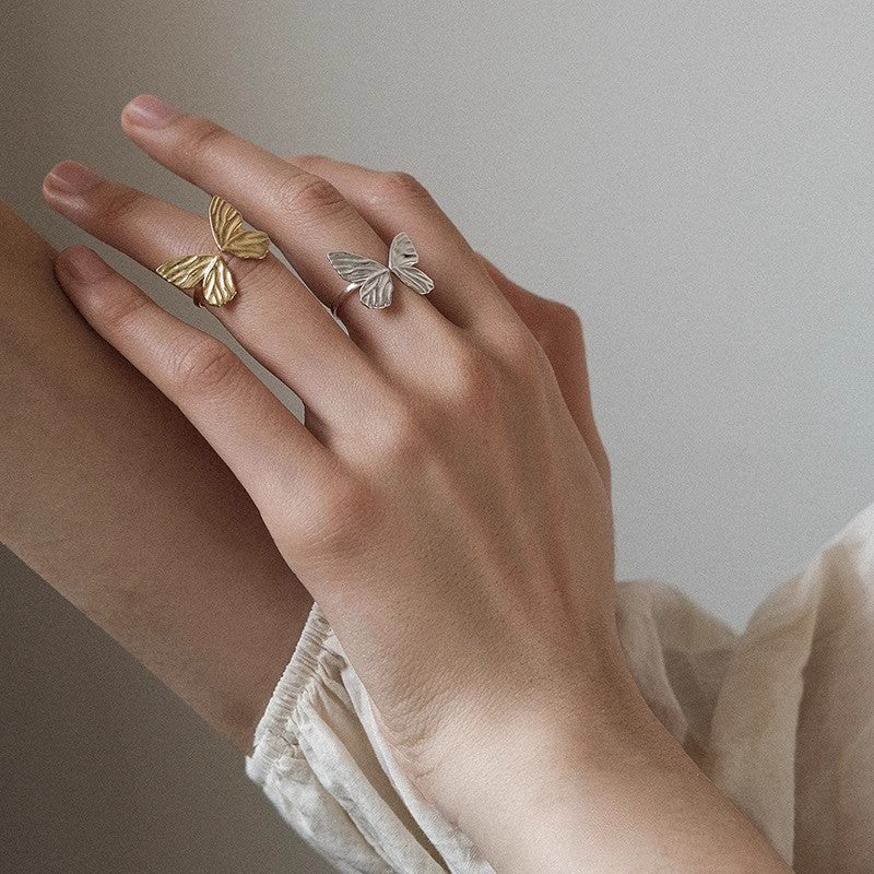 Damenring im eleganten Schmetterlingsdesign Shop Nory