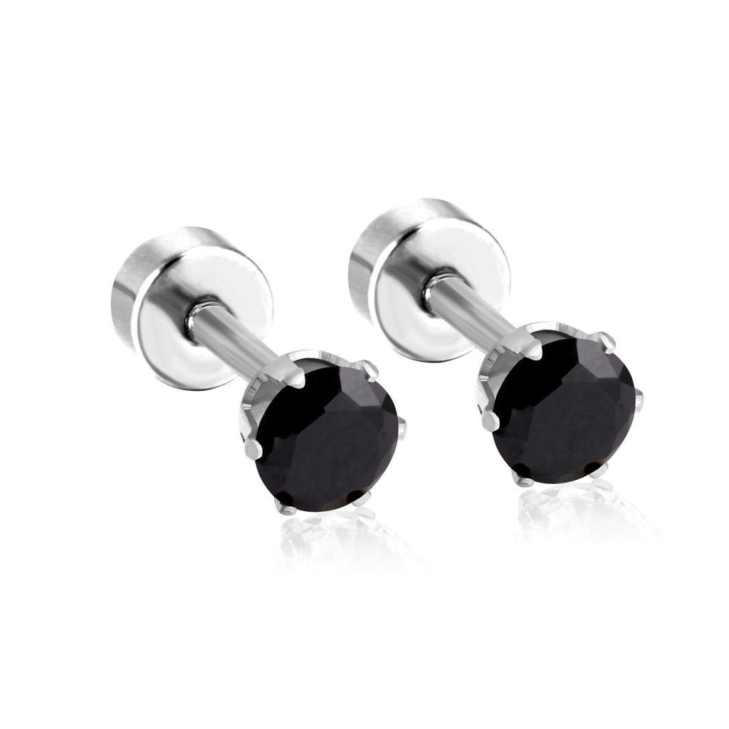 Damen Ohrstecker mit funkelndem Kristall und hochwertigem Edelstahl Shop Nory