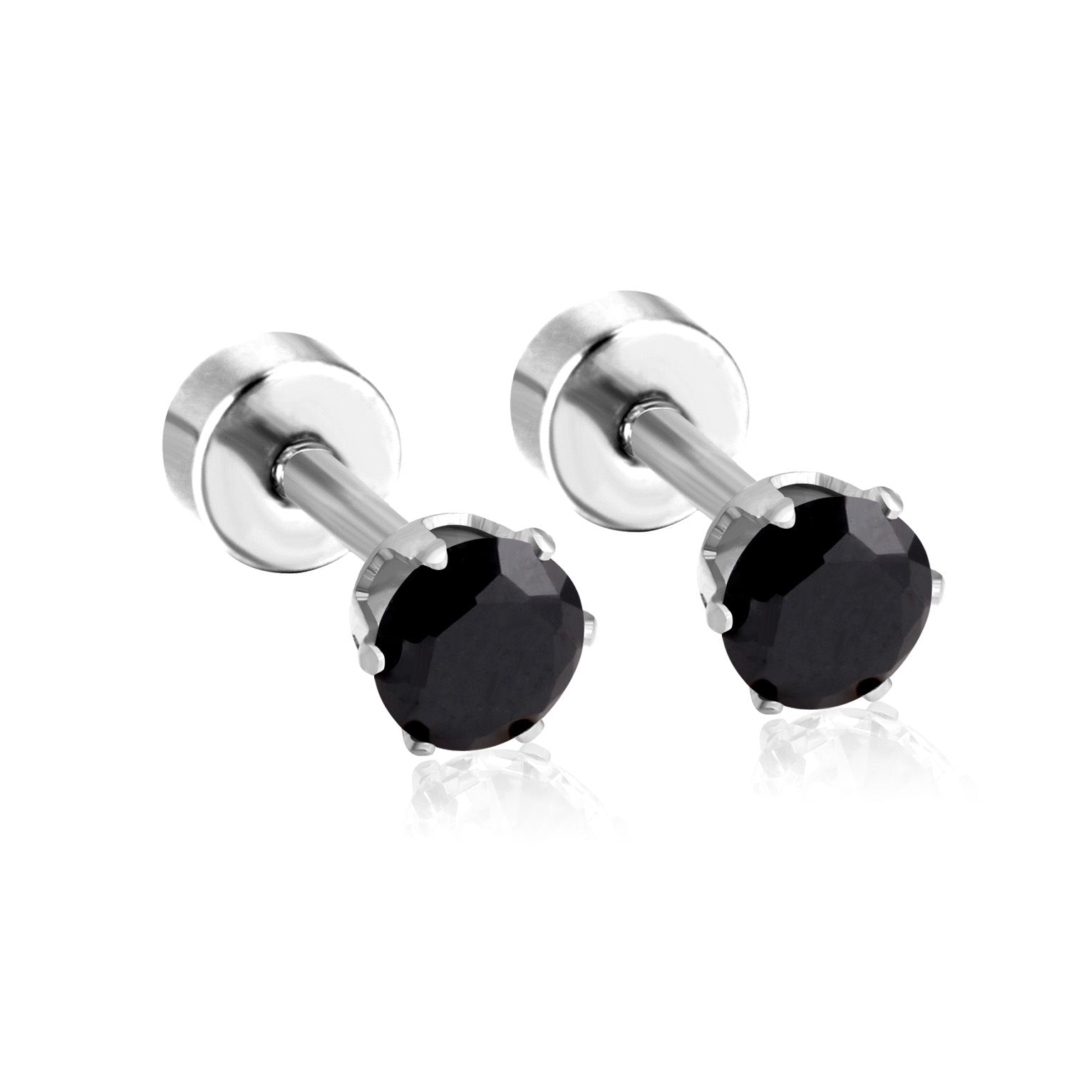 Damen Ohrstecker mit funkelndem Kristall und hochwertigem Edelstahl Shop Nory