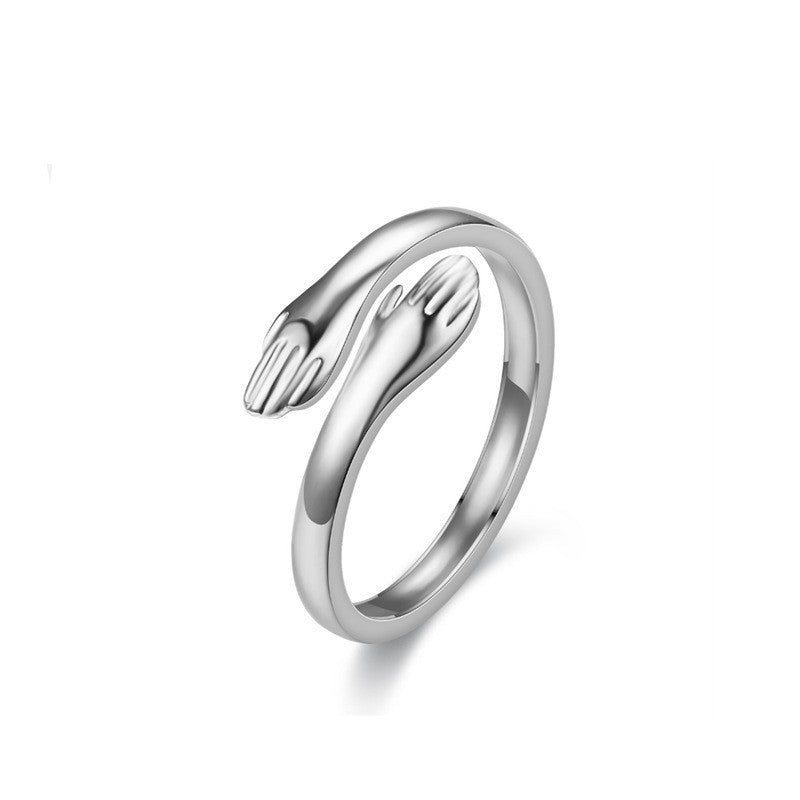 Damen Ring mit einzigartigem Handdesign Shop Nory