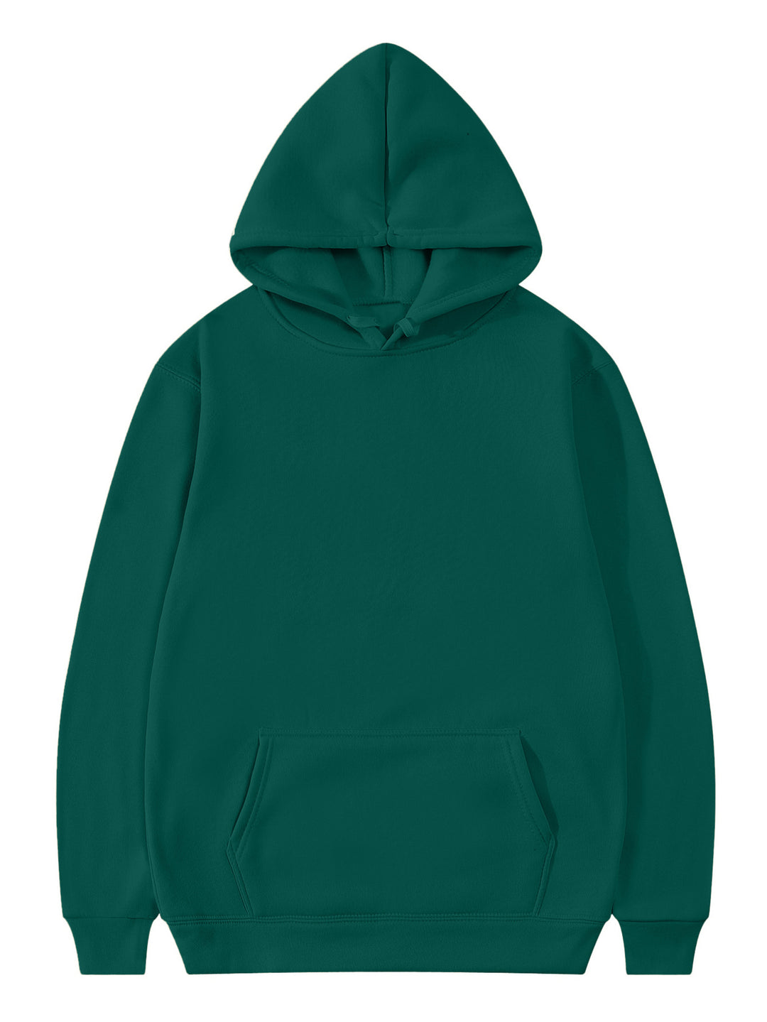Unisex Oversized Kapuzenpullover aus schwerer Baumwollmischung mit Kängurutasche und gerippten Bündchen Shop Nory
