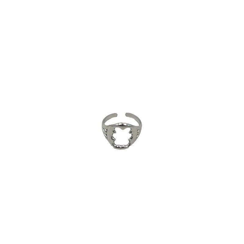 Damen modischer Ring mit stilvollem Ketten-Design Shop Nory