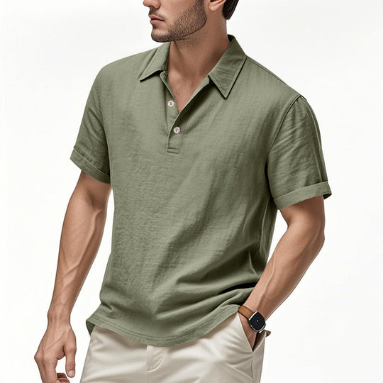 Herren Poloshirt aus atmungsaktiver Baumwolle
