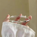 Damen Offenes Armband mit herzförmigem Design Shop Nory