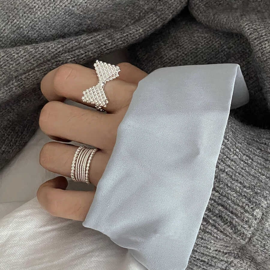 Damen Offener Ring mit elegantem Schleifen-Design Shop Nory