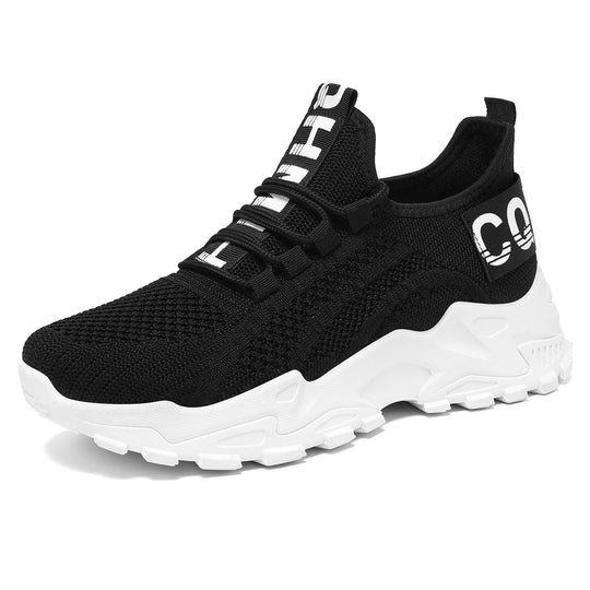 Damen nan nahtloser 3D-Strick Slip-On Sneaker mit elastischem Schlupfschaft, gepolsterter Fersenlasche und griffiger Hybridprofilsohle Shop Nory