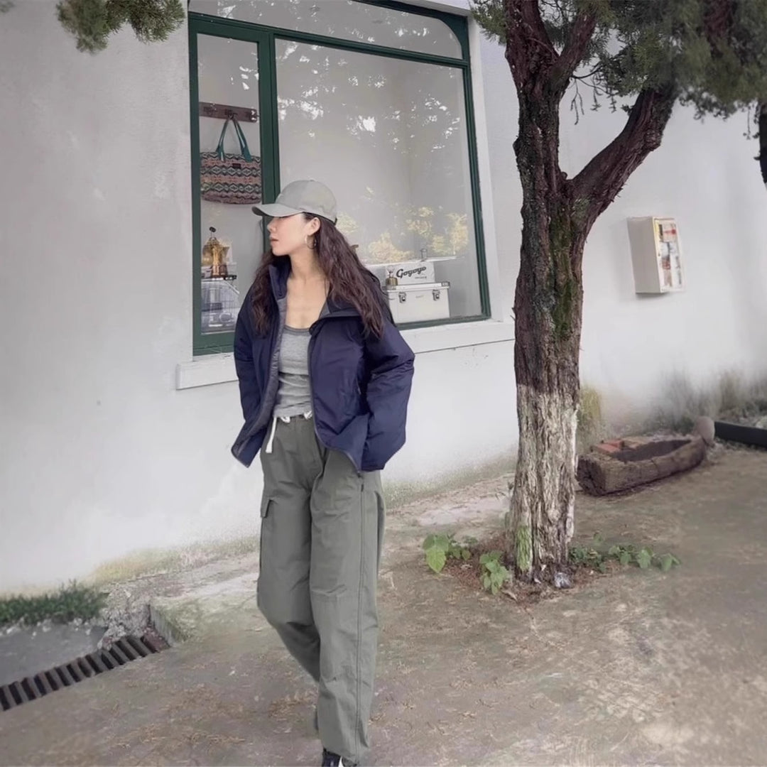 Damen Leichte und bequeme Kapuzenjacke Shop Nory