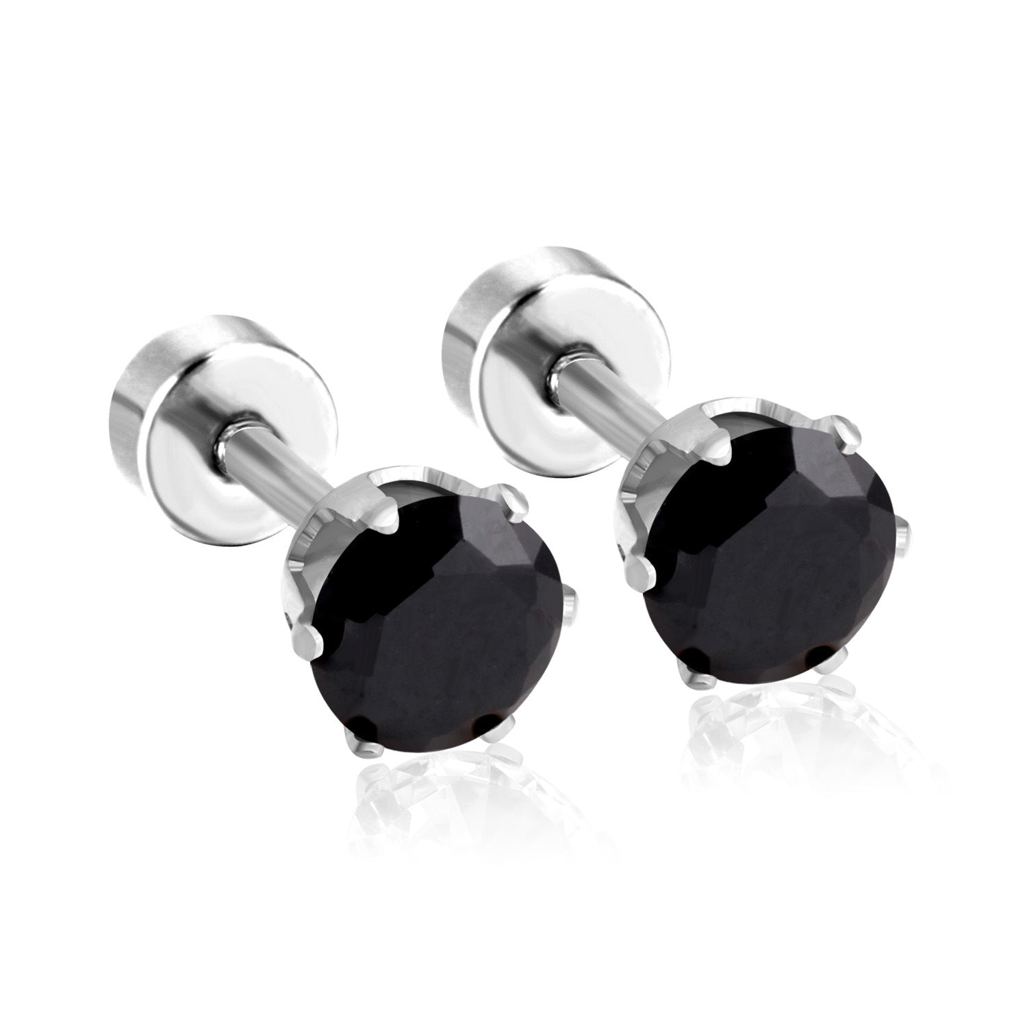 Damen Ohrstecker mit funkelndem Kristall und hochwertigem Edelstahl Shop Nory