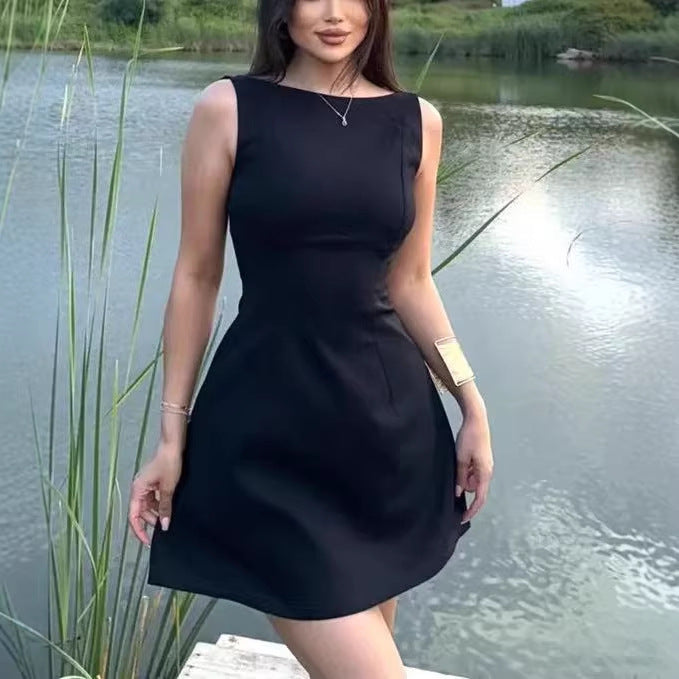 Damen Sommerkleid mit elegantem Schnitt Shopnory