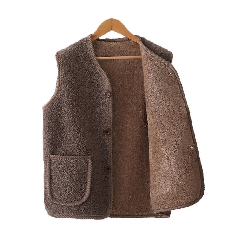 Damen Kuschelige Weste aus Teddyfleece Shop Nory