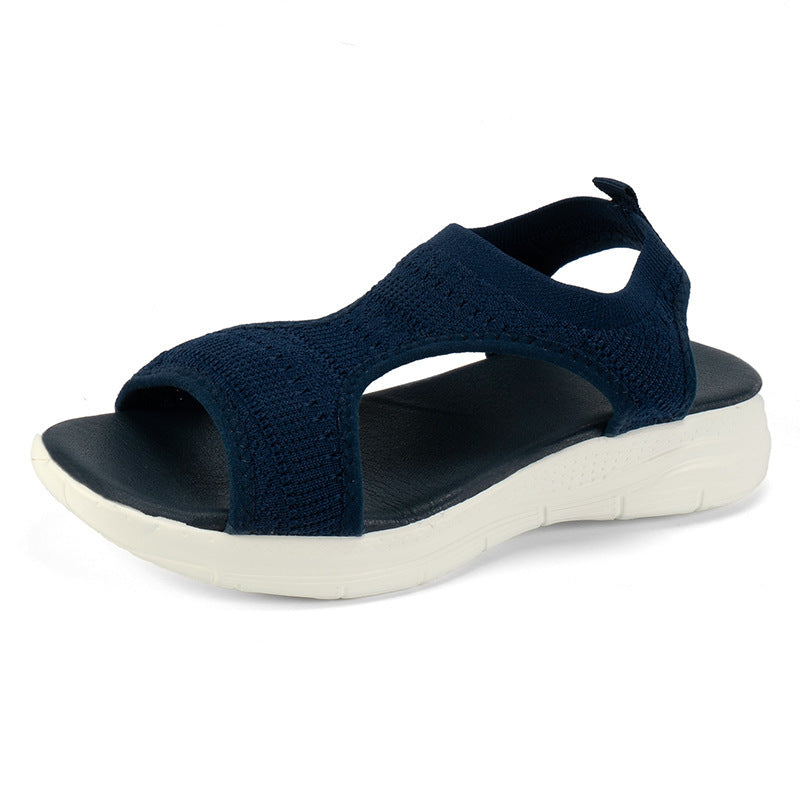 Damen Sportliche Strick-Sandalen mit atmungsaktivem Obermaterial und dämpfender Laufsohle Shop Nory