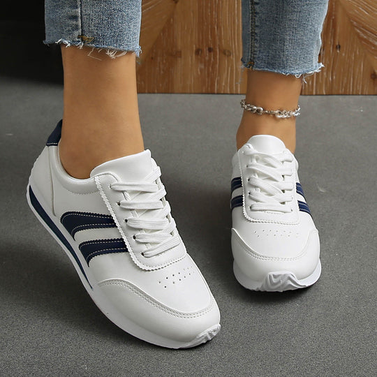 Damen Sportliche Freizeitsneaker mit atmungsaktivem Obermaterial