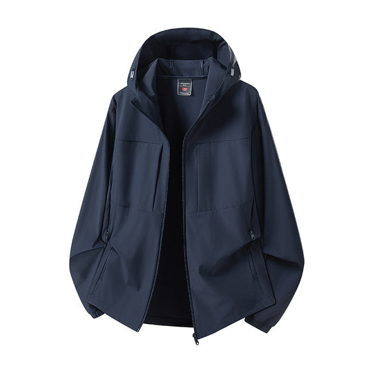 Damen Wetterfeste Outdoorjacke mit Kapuze Shop Nory