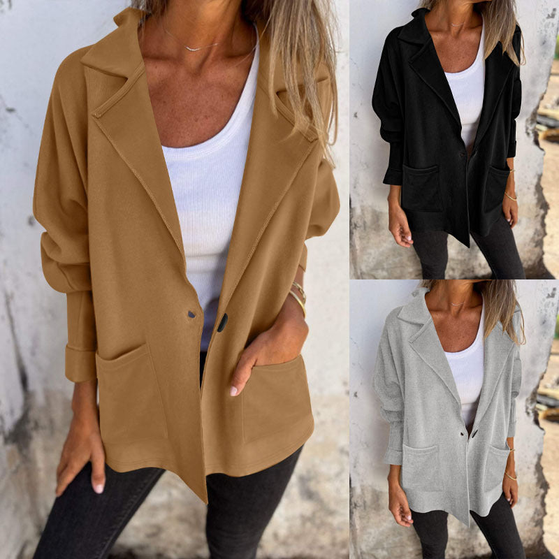 Damen Offene Cape-Cardigan aus Feinstrick mit asymmetrischem Saum und Eingrifftasche Shop Nory