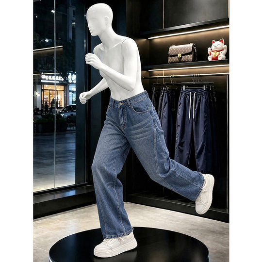 Damen Weitgeschnittene Denim-Culotte Shop Nory