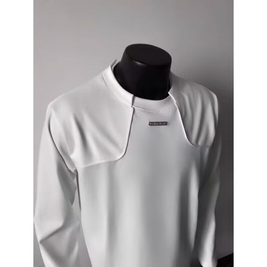 Herren Langärmeliges Urbanes Sweatshirt mit strukturierter Schulterpasse und Stehkragen Shop Nory