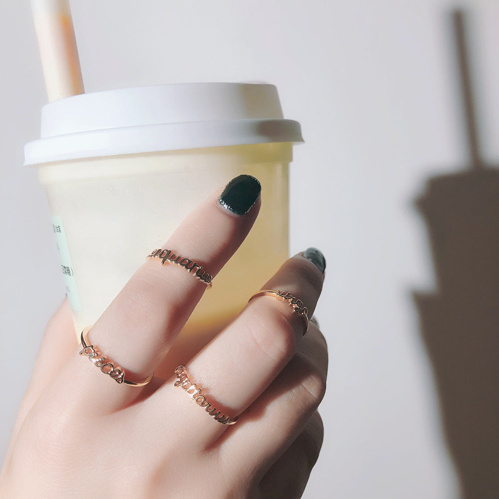 Damen modischer Statement Ring Shop Nory
