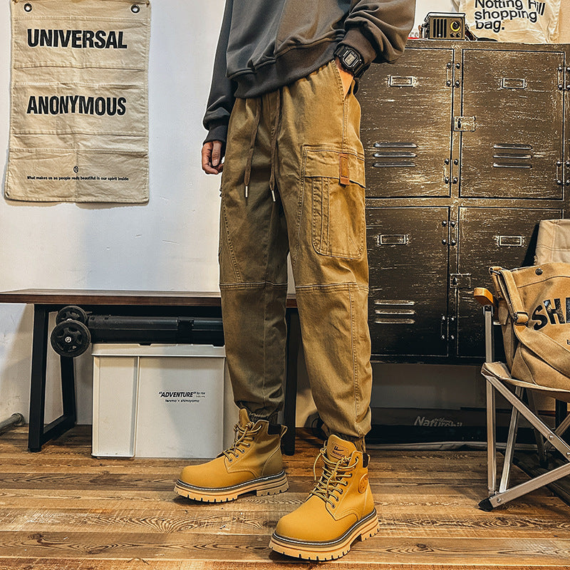 Herren Cargohose im urbanen Utility‑Stil mit elastischem Bund und Bündchen Shop Nory