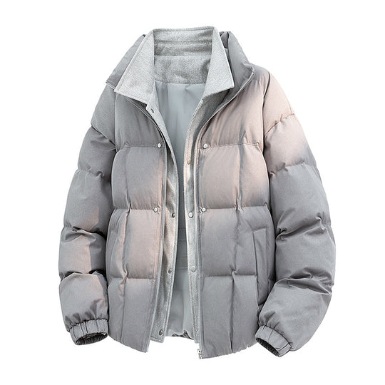 Herren Gepolsterte Steppjacke mit Thermofutter und hohem Kragen Shop Nory