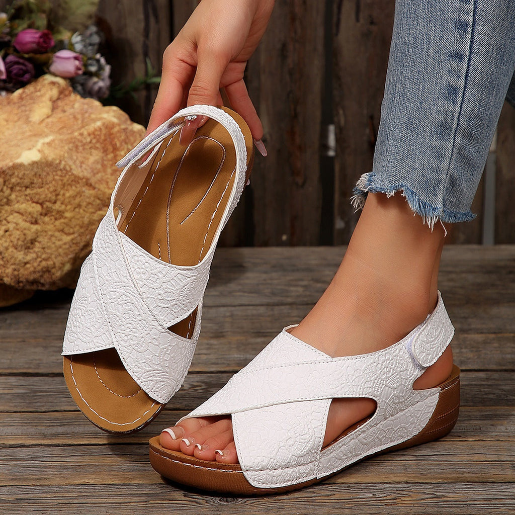 Damen bequeme Sandalen Shopnory