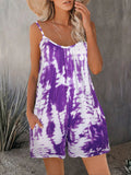 Damen Sommerlicher Jumpsuit mit verstellbaren Trägern und praktischen Taschen