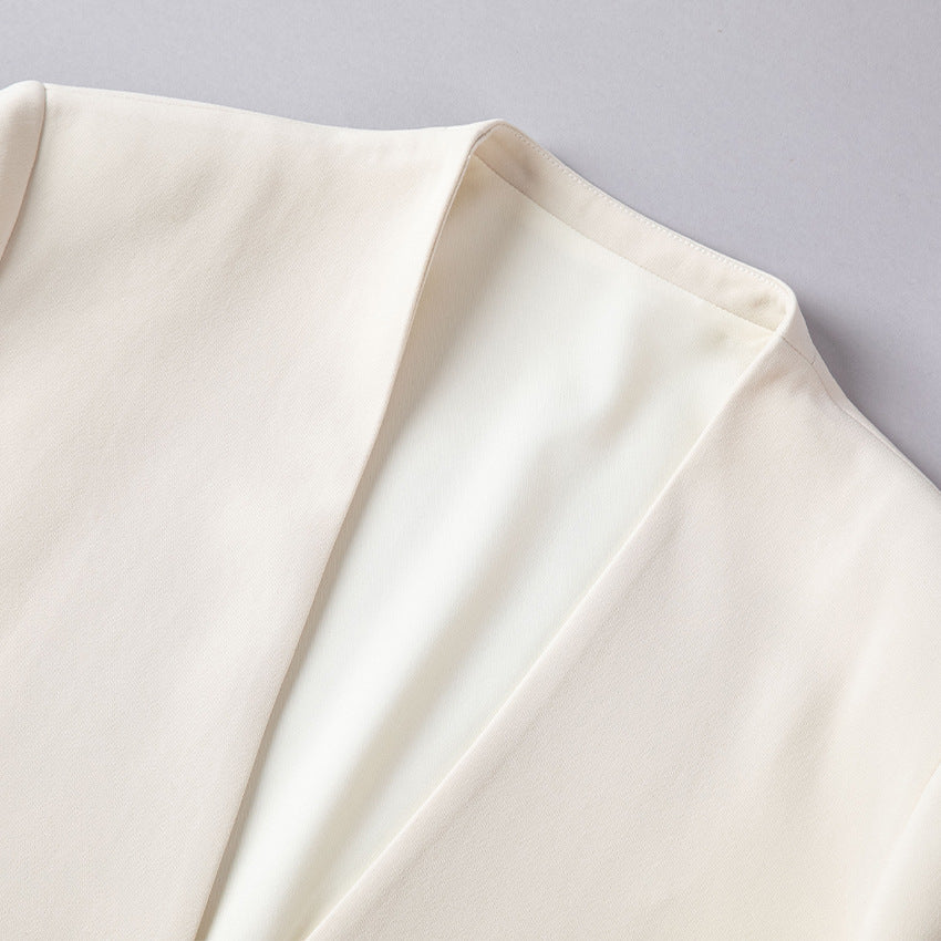 Damen Weite High‑Waist Komforthose mit elastischem Bund und geradem Bein Shop Nory