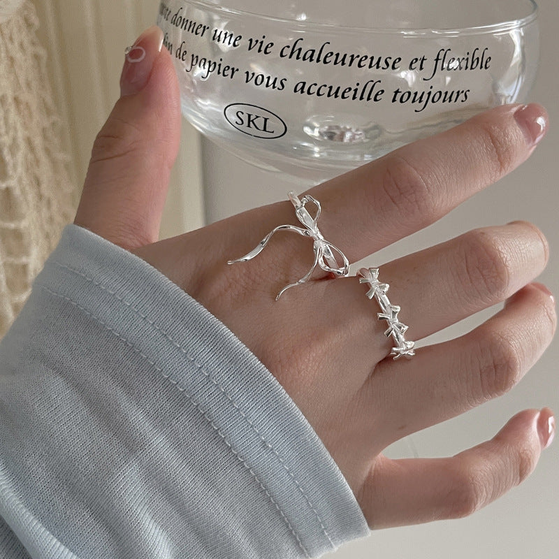 Damenring mit dekorativem Schleifenmotiv Shop Nory