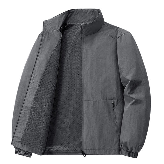 Herren Leichte Freizeitjacke mit schmalem Kragen Shop Nory
