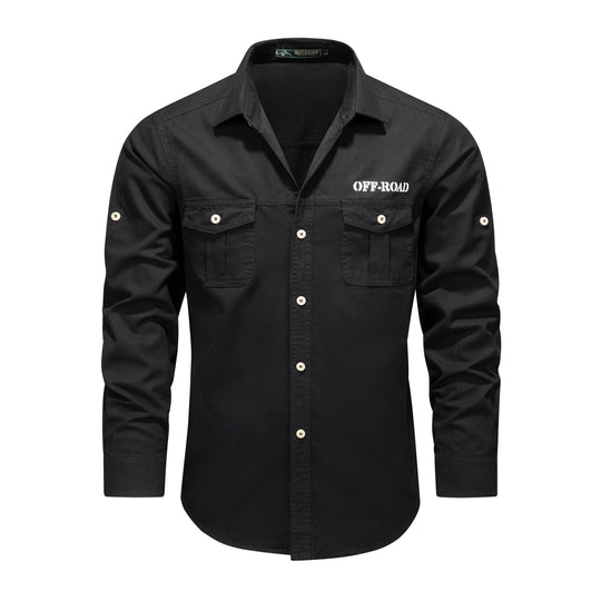 Herren Praktisches Freizeit-Hemd Shop Nory