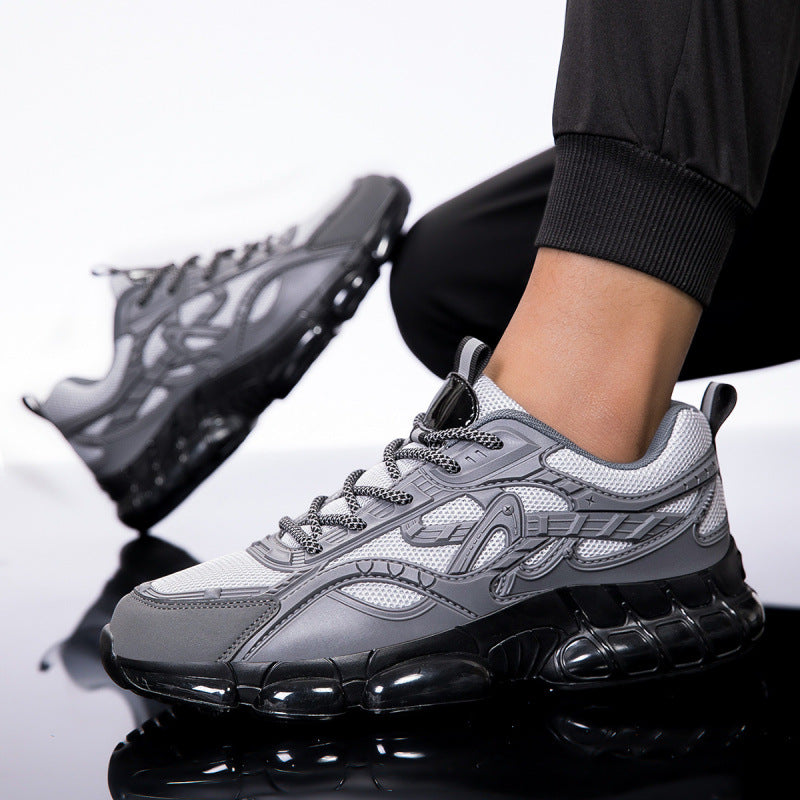 Herren Sportlicher Chunky-Sneaker mit glänzenden Overlays und gedämpfter Luftkissen-Sohle Shop Nory