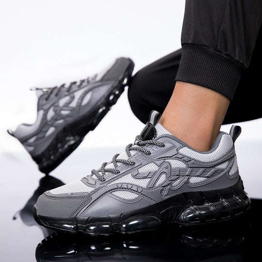 Herren Sportlicher Chunky-Sneaker mit glänzenden Overlays und gedämpfter Luftkissen-Sohle Shop Nory