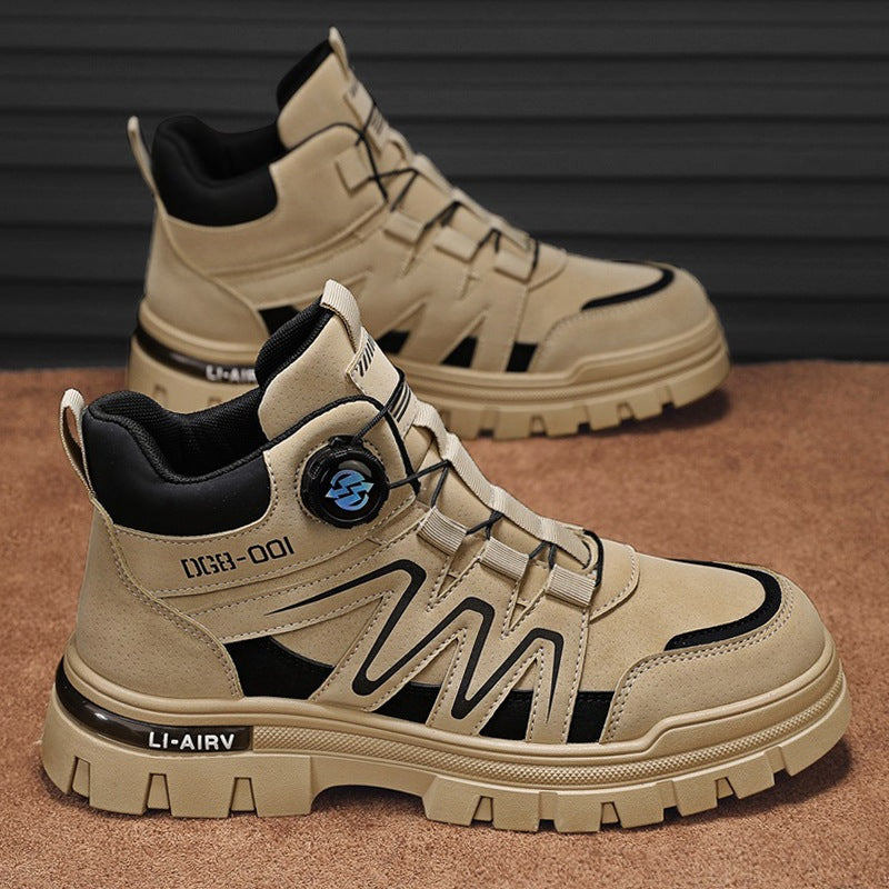 Herren robuste und funktionale Wanderschuhe mit antirutsch Sohle