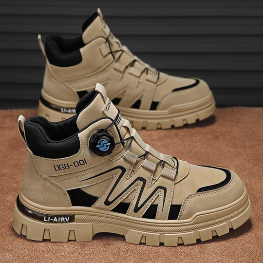 Herren robuste und funktionale Wanderschuhe mit antirutsch Sohle