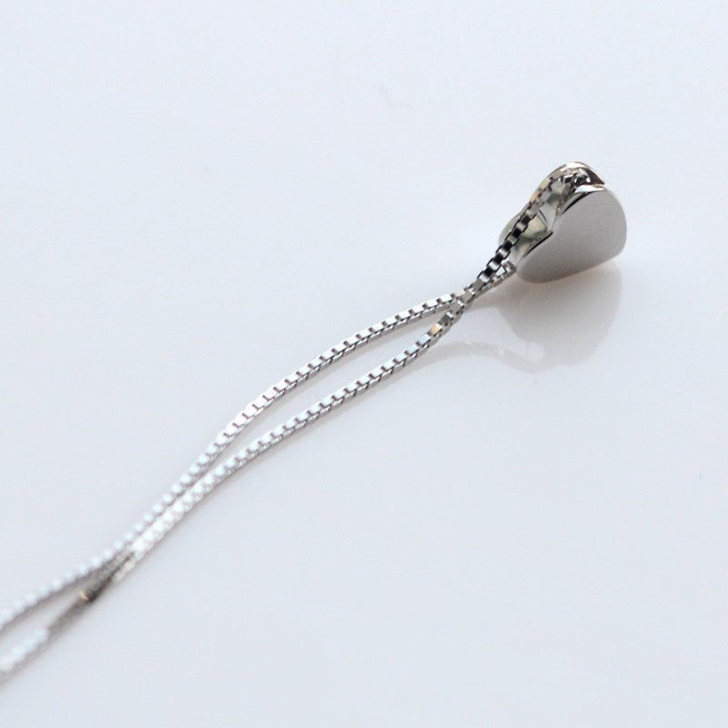 Damen Halskette mit herzförmigem Anhänger aus hochwertigem Edelstahl Shop Nory