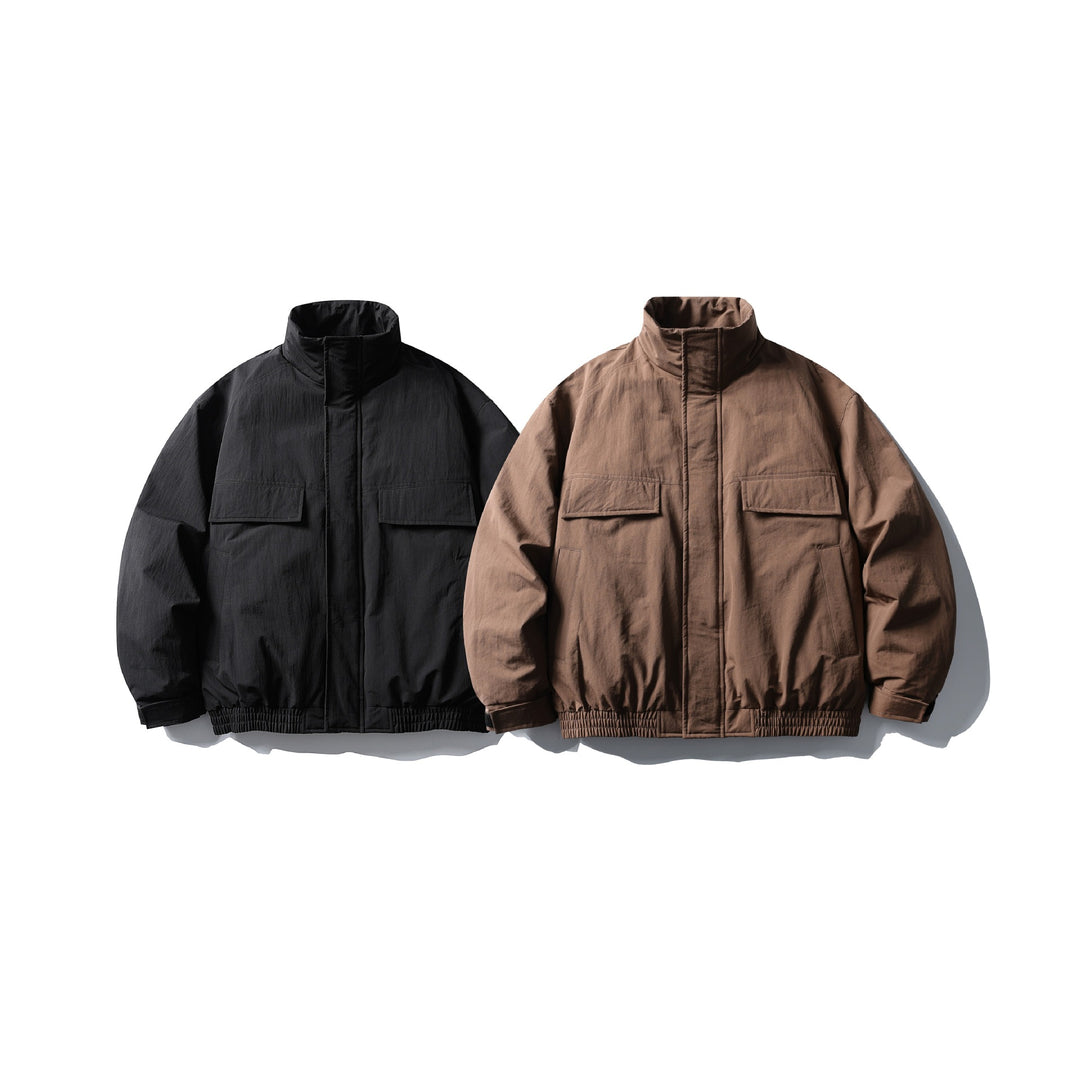 Herren Boxy Thermo‑Fieldjacke mit hohem Stehkragen und aufgesetzten Pattentaschen Shop Nory