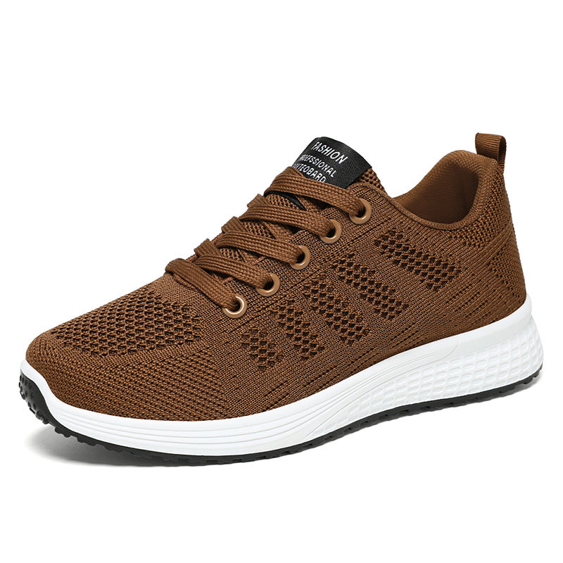 Herren nan leichte Strick-Laufschuh mit sichtbarem Luftdämpfer und stabiler Fersenstütze Shop Nory