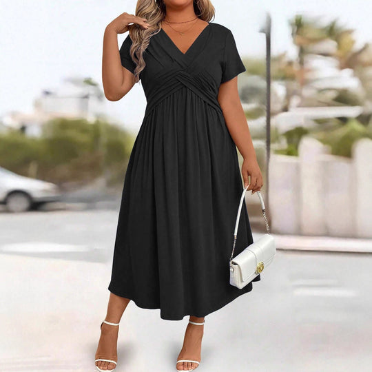 Damen lockeres Maxi-Kleid