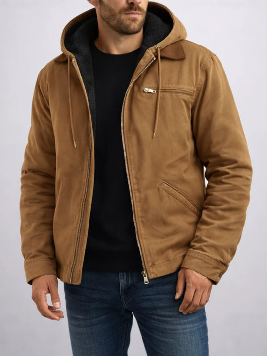 Herren Modische Funktionale Jacke mit Kapuze