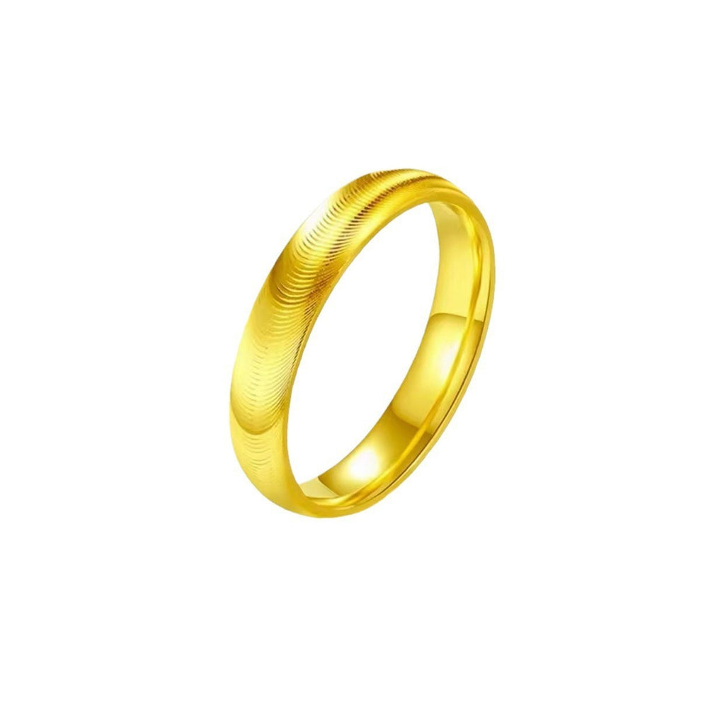 Damen Ring mit subtiler Wellenstruktur und eleganter Oberfläche Shop Nory