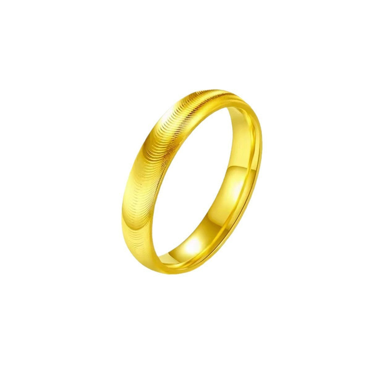 Damen Ring mit subtiler Wellenstruktur und eleganter Oberfläche Shop Nory